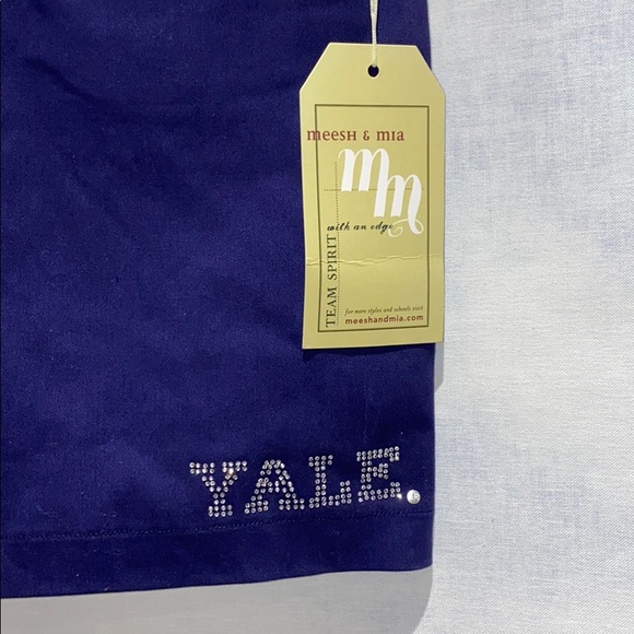 Meesh & Mia Yale mini skirt size S NWT! - Picture 2 of 4